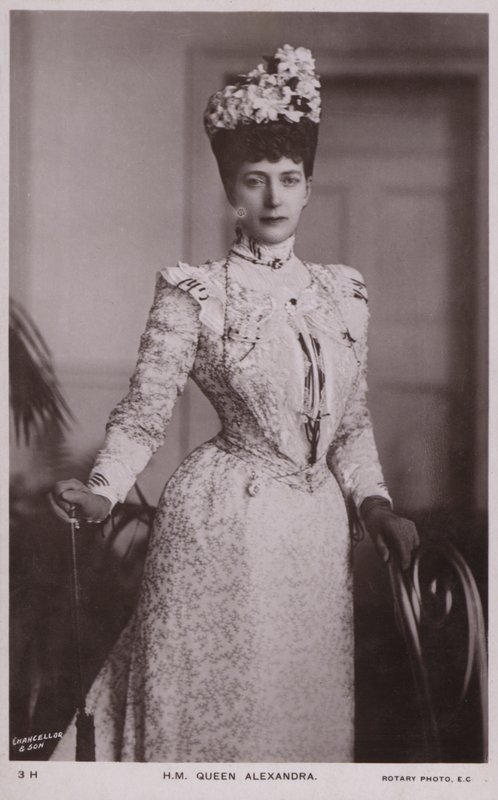 Dronning Alexandra (s/h foto) af English Photographer