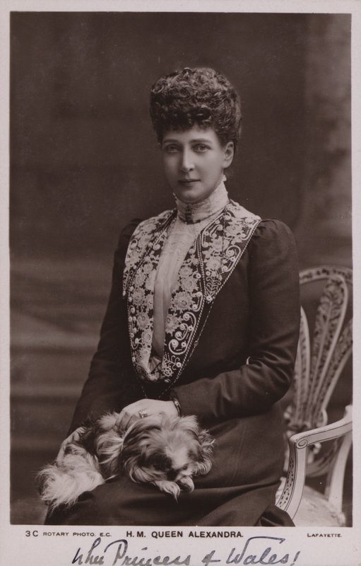 Dronning Alexandra (s/h foto) af English Photographer