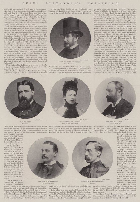 Dronning Alexandras husstand af English Photographer