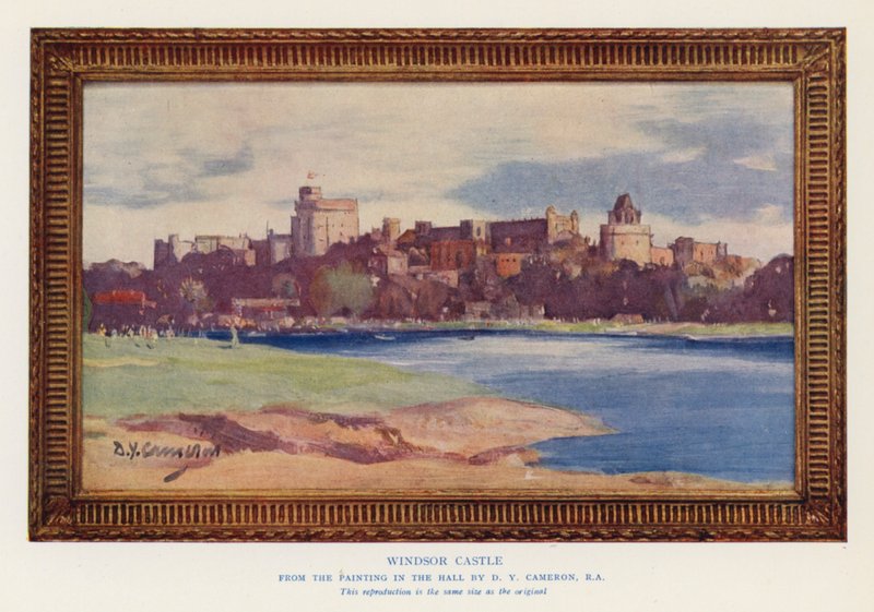 Dronning Marys dukkehus: Windsor Castle (foto i farver) af English Photographer
