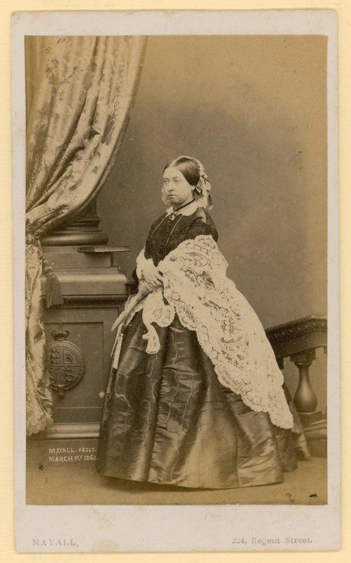 Dronning Victoria (s/h foto) af English Photographer