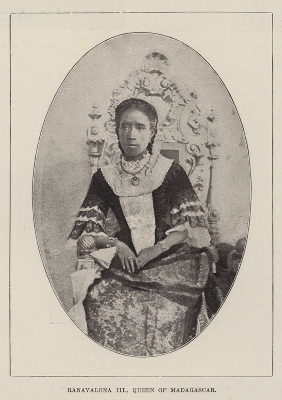 Ranavalona III, Madagaskars dronning af English Photographer