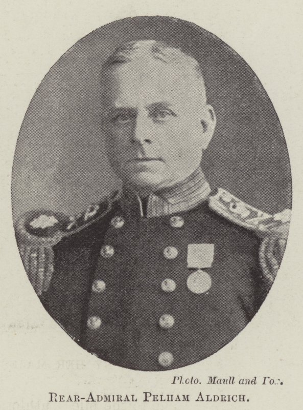 Kontreadmiral Pelham Aldrich af English Photographer