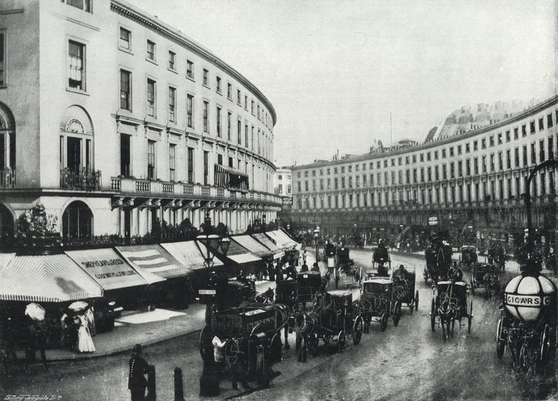 Regent Street, the Quadrant (s/h foto) af English Photographer