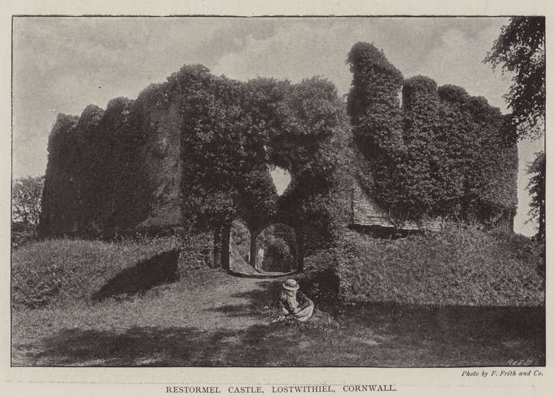 Restormel Castle, Lostwithiel, Cornwall af English Photographer