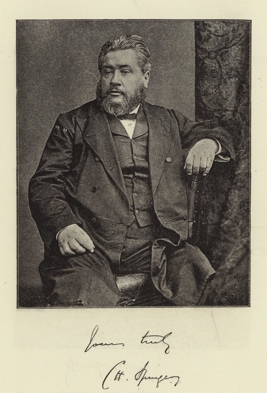 Rev C H Spurgeon af English Photographer