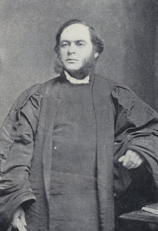 Pastor H R Haweis (s/h foto) af English Photographer