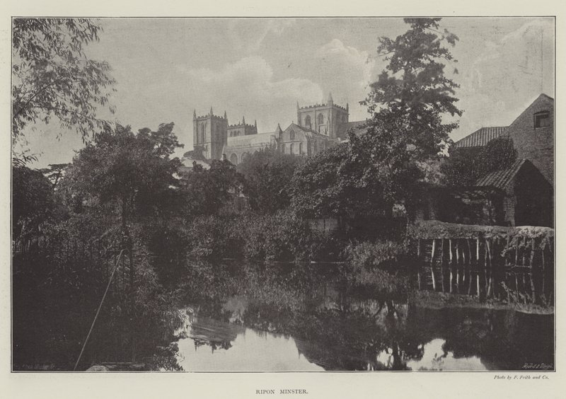 Ripon Minster af English Photographer