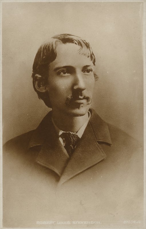 Robert Louis Stevenson (1850-1894), skotsk romanforfatter, digter og rejseskribent af English Photographer