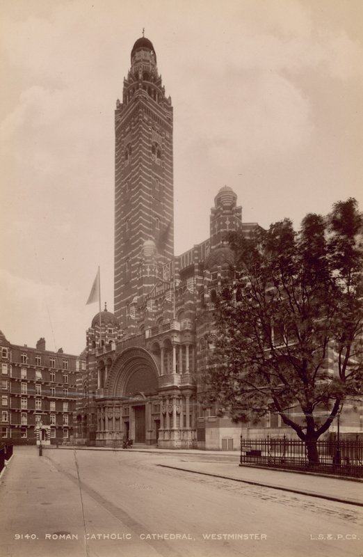 Den romersk-katolske katedral i Westminster af English Photographer