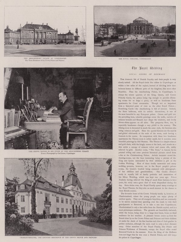 Kongehuse i Danmark af English Photographer
