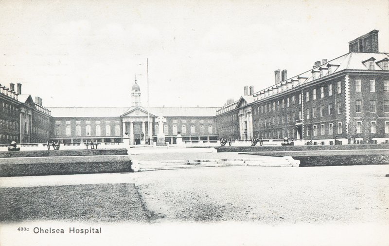 Royal Hospital Chelsea på Royal Hospital Road af English Photographer