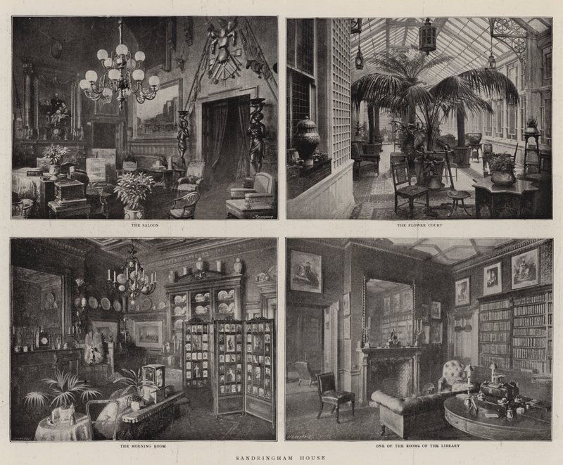 Sandringham House af English Photographer
