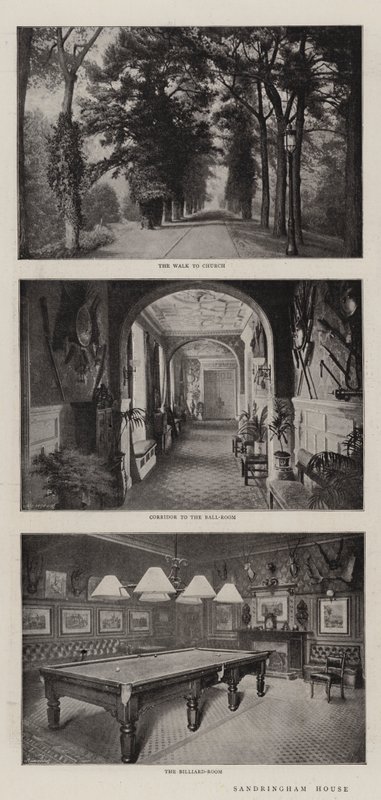 Sandringham House af English Photographer