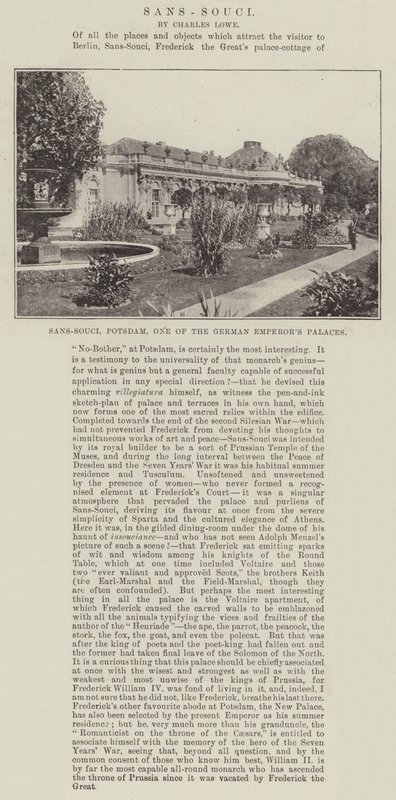 Sans-Souci, Potsdam, et af de tyske kejserpaladser af English Photographer