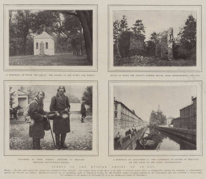 Scener i det russiske imperium i dag af English Photographer