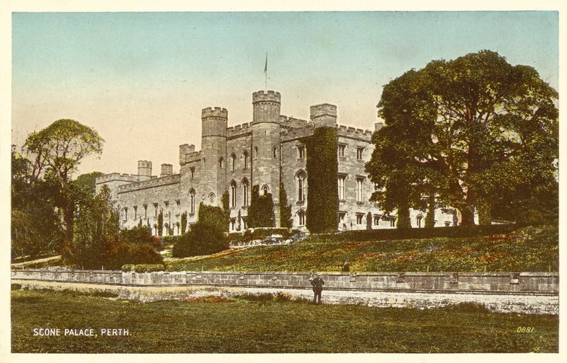 Scone Palace, Perth, Skotland (farvefoto) af English Photographer