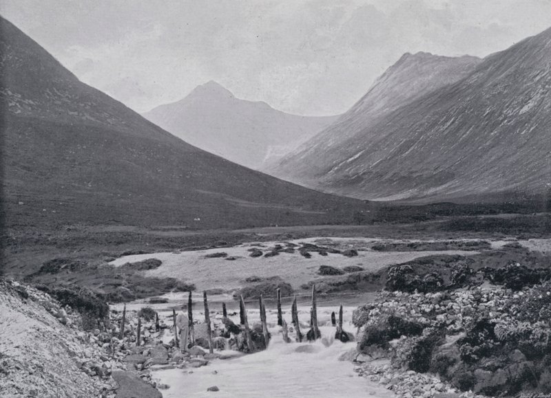 Skotland: Glen Sannox, Isle of Arran (s/h foto) af English Photographer