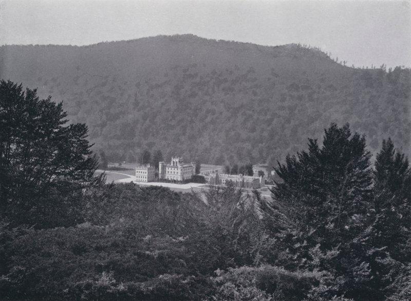 Skotland: Taymouth Castle (s/h foto) af English Photographer