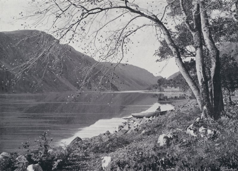 Skotland: The Pass of Brander (s/h-billede) af English Photographer