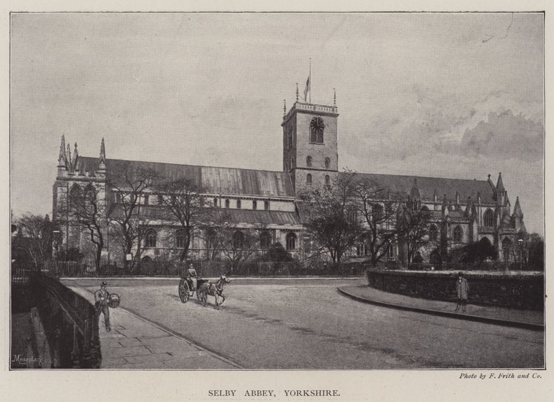 Selby Abbey, Yorkshire af English Photographer