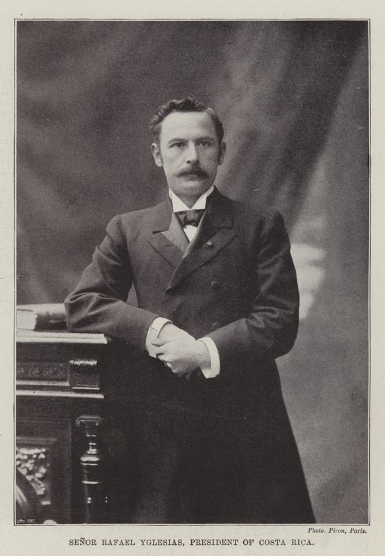Senor Rafael Yglesias, Costa Ricas præsident af English Photographer