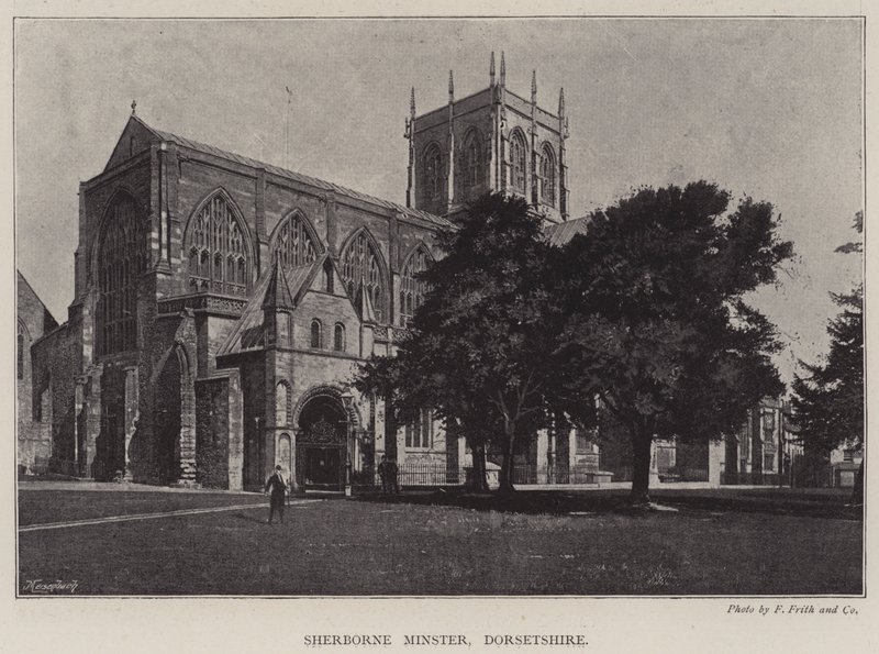Sherborne Minster, Dorsetshire af English Photographer