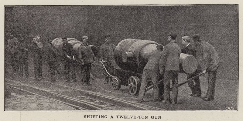 Skift en tolv-tons pistol af English Photographer