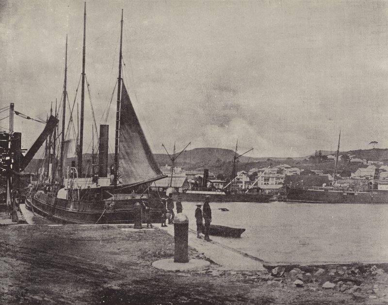 Shipping Stone i Kiama, New South Wales af English Photographer