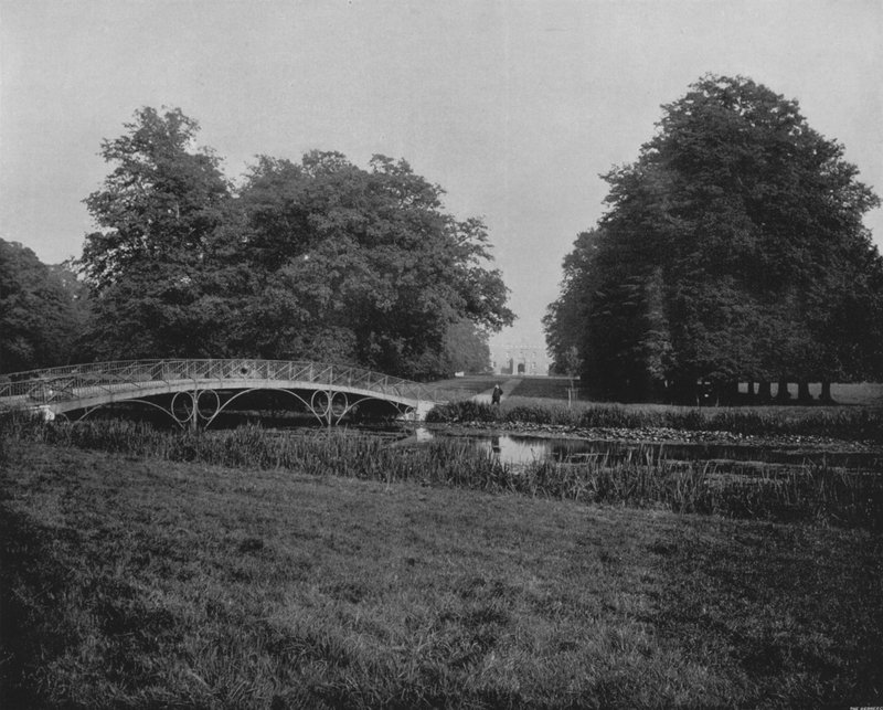 Sion eller Syon House (s/h foto) af English Photographer