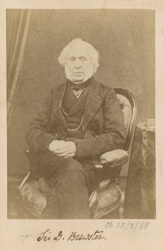 Sir D Brewster af English Photographer