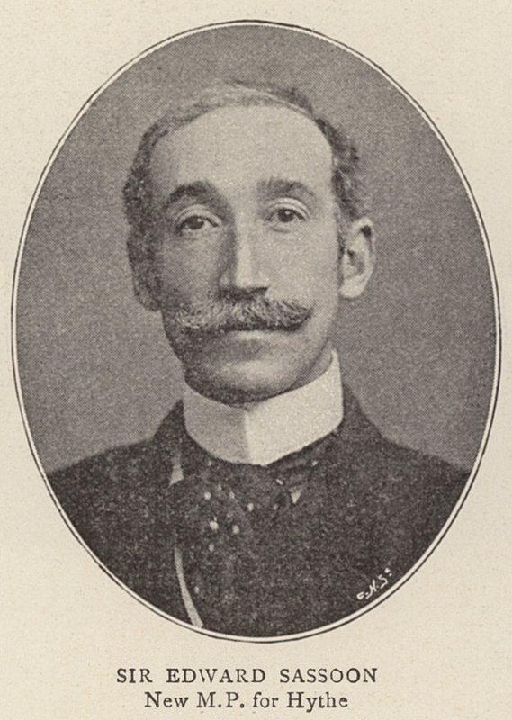 Sir Edward Sassoon af English Photographer