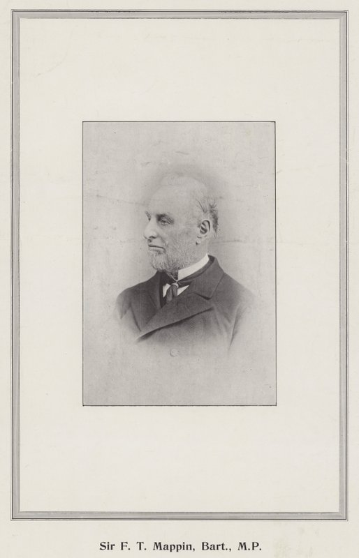 Sir F T Mappin, Baronet, MP af English Photographer