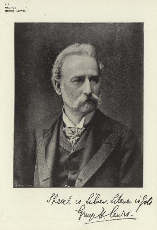 Sir George Henry Lewis af English Photographer