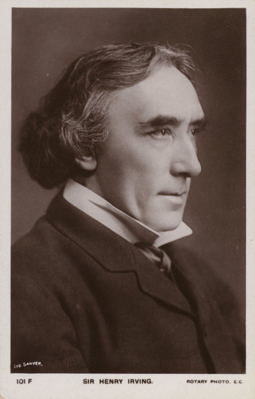 Sir Henry Irving, engelsk sceneskuespiller af English Photographer