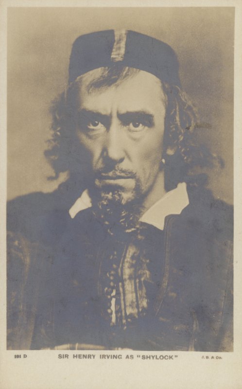 Sir Henry Irving, engelsk sceneskuespiller af English Photographer