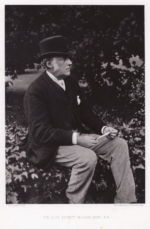 Sir John Everett Millais, engelsk kunstner af English Photographer