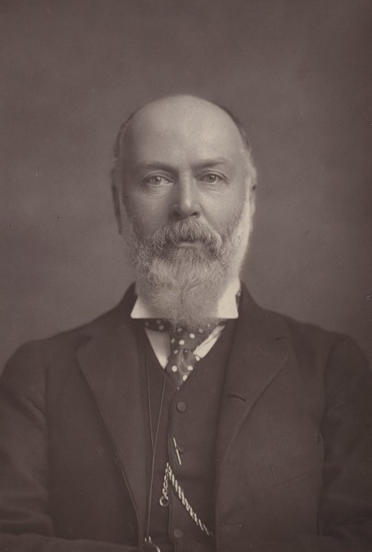 Sir John Gorst af English Photographer