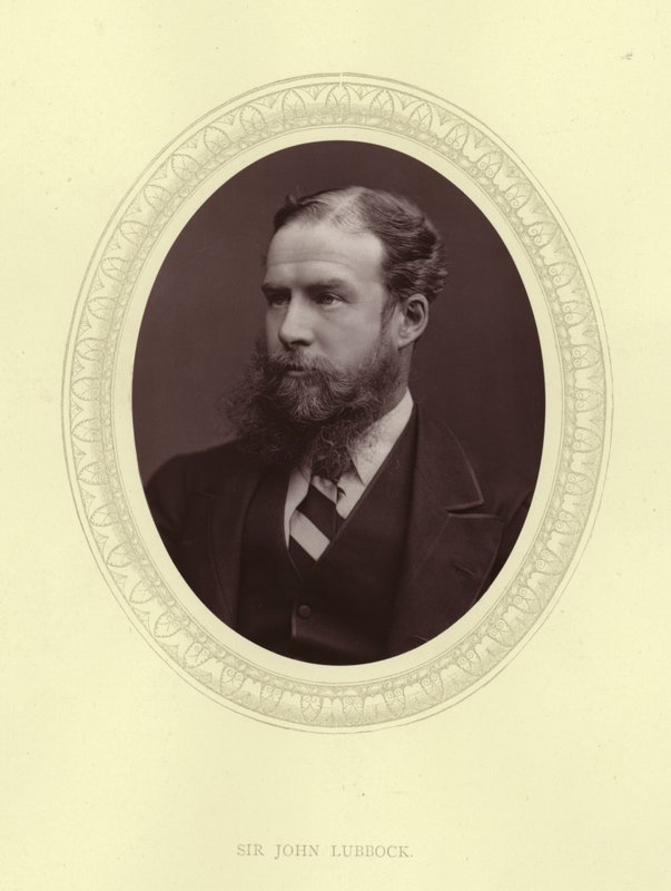 Sir John Lubbock af English Photographer