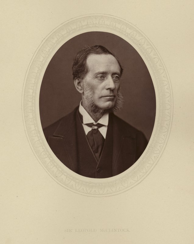 Sir Leopold McClintock af English Photographer