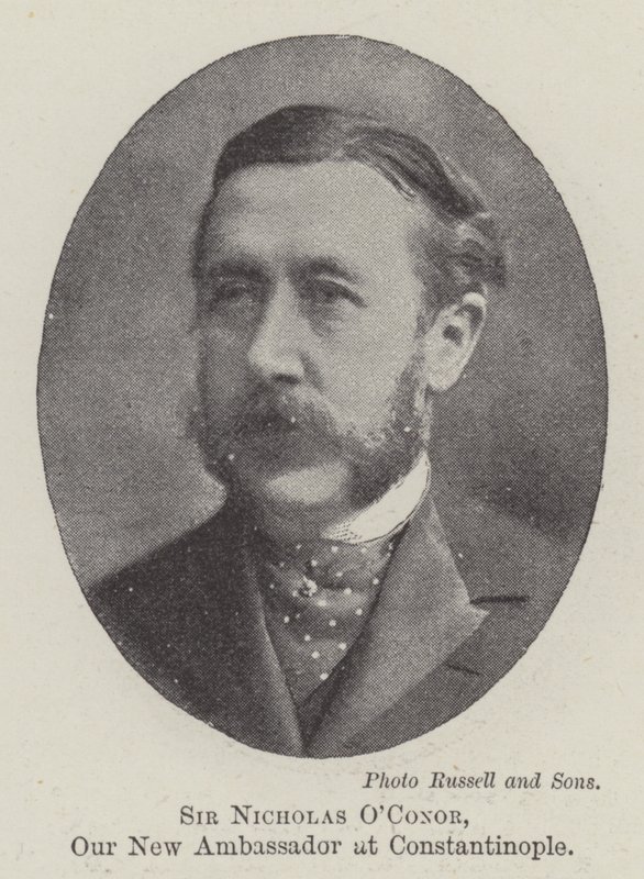 Sir Nicholas OConor, vores nye ambassadør i Konstantinopel af English Photographer
