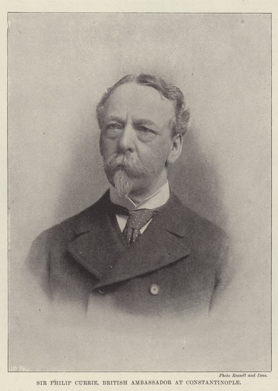 Sir Philip Currie, britisk ambassadør i Konstantinopel af English Photographer