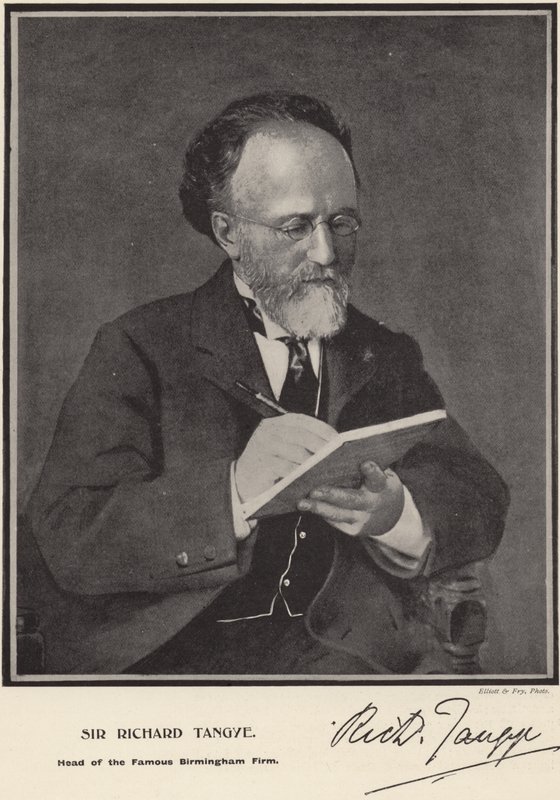 Sir Richard Tangye af English Photographer