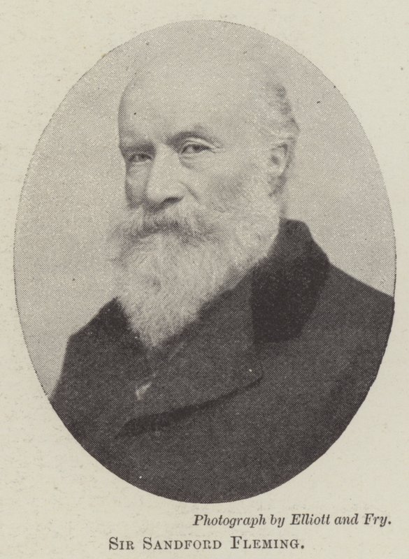 Sir Sandford Fleming af English Photographer