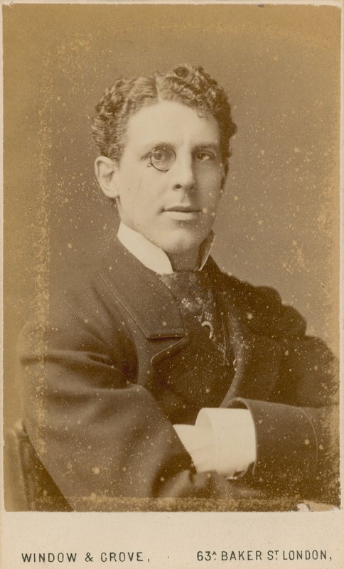 Sir Squire Bancroft af English Photographer