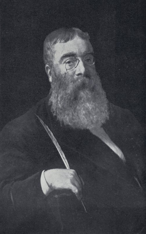 Sir Walter Besant (s/h foto) af English Photographer