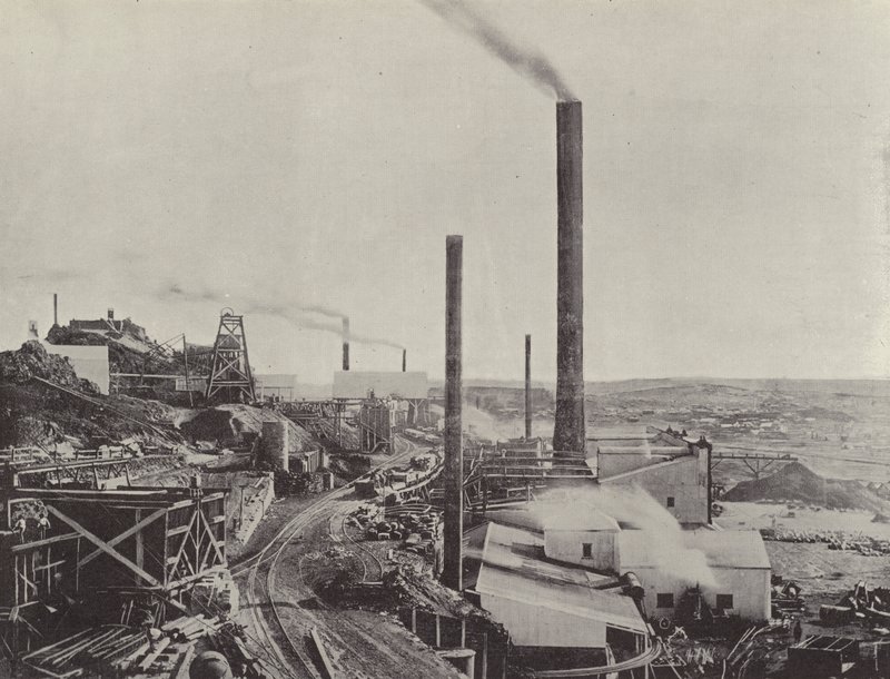 Smelteværk, Broken Hill af English Photographer
