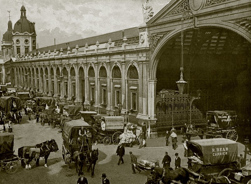 Smithfield Market, London: Tidlig morgen (s/h foto) af English Photographer