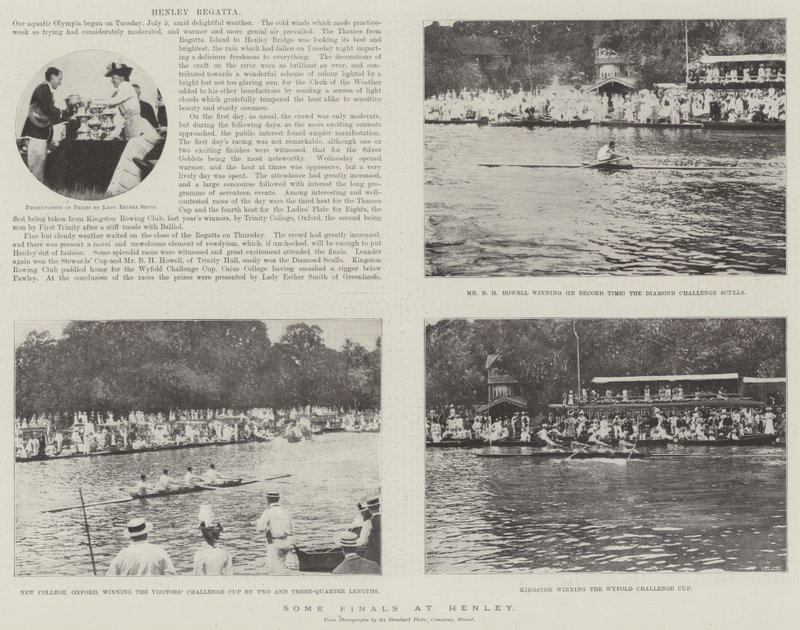 Nogle finaler på Henley af English Photographer