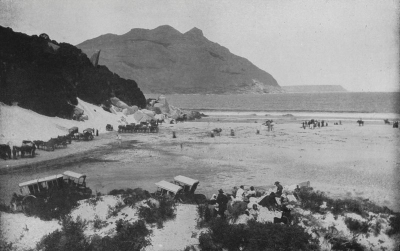 Sydafrika: Hout Bay (s/h foto) af English Photographer